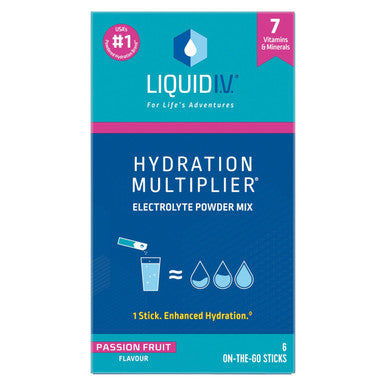 LIQUID I.V Hydration Passion Fruit 6x16g