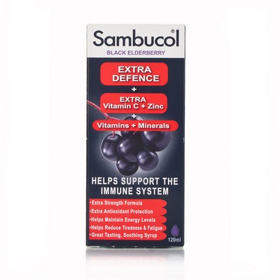 Sambucol Extra Defence Black Elderberry Supplement