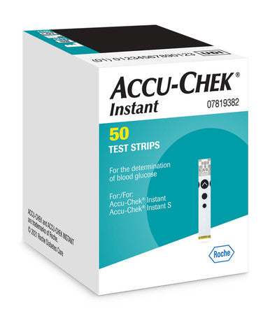 Accu-Chek Instant Blood Glucose 50 Test Strips