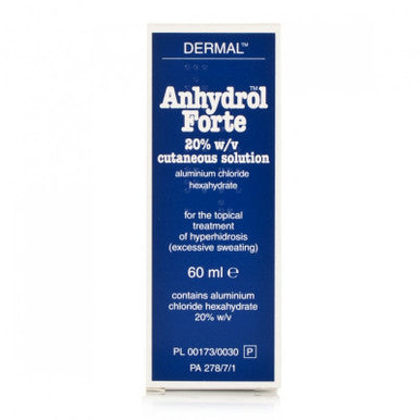 Anhydrol Forte Roll On 20% w/v Cutaneous Solution 60ml