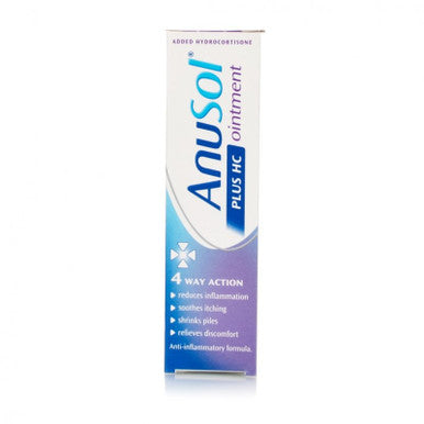 Anusol Plus HC Ointment for Hemorrhoids and Piles Treatment 15g