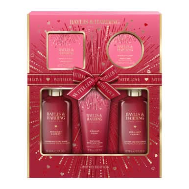 & Midnight Cherry Luxury Pamper Gift Set