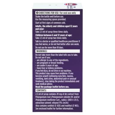 Benylin Herbal Cough & Cold Sugar Free Syrup 100ml | LloydsPharmacy