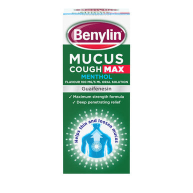 Benylin Mucus Cough Max Menthol 150ml