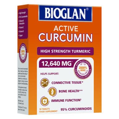 Active Curcumin High Strength Turmeric 30 Tablets