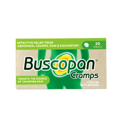 Buscopan Cramps 20 Tablets