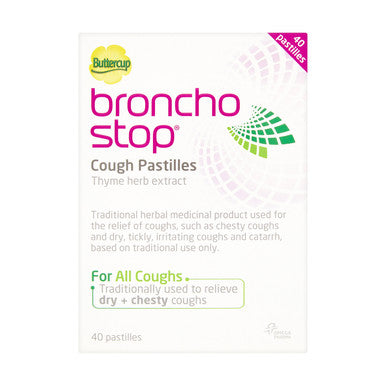 Buttercup Bronchostop Cough Pastilles 40 Pack