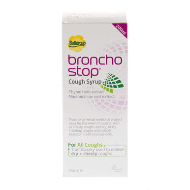 Buttercup Bronchostop Cough Syrup 200ml