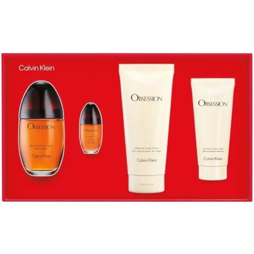 Ck Obsession Edp-S 100ml + Body Lotion 200ml + Edp-S 15ml | LloydsPharmacy