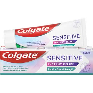 Colgate Sensitive Instant Relief Repair & Enamel Strength Toothpaste ...