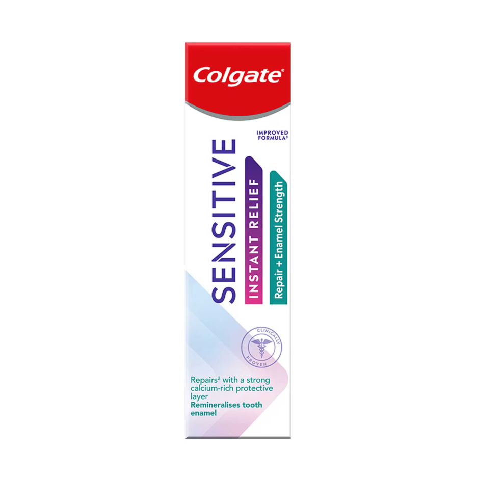 Colgate Sensitive Instant Relief Repair & Enamel Strength Toothpaste ...