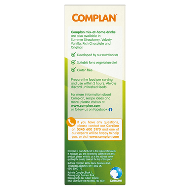 Complan Banana Nutritional Drink 4 x 55g Sachets | LloydsPharmacy