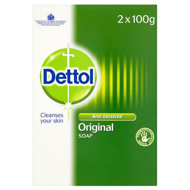 Dettol Anti-Bacterial Original Bar Soap 2 x 100g