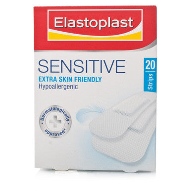 Elastoplast Sensitive Assorted Strips 20 Pack