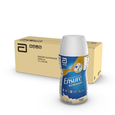 Ensure NutriVigor Nutritonal Shake Ready To Drink Vanilla Flavour 220ml x 12