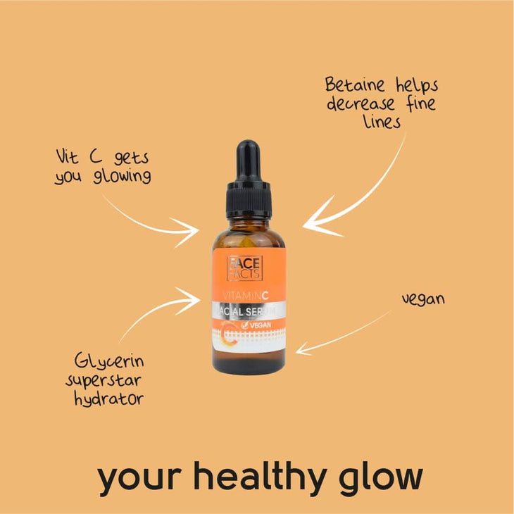 Face Facts Vitamin C Facial Serum 30ml | LloydsPharmacy
