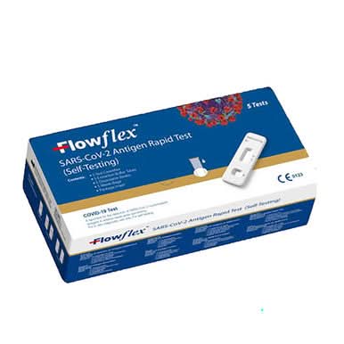 COVID 19 Antigen Rapid Lateral Flow Self Test 5 Pack