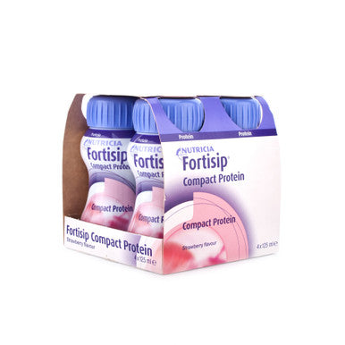 Fortisip Compact Protein Strawberry 4x125ml