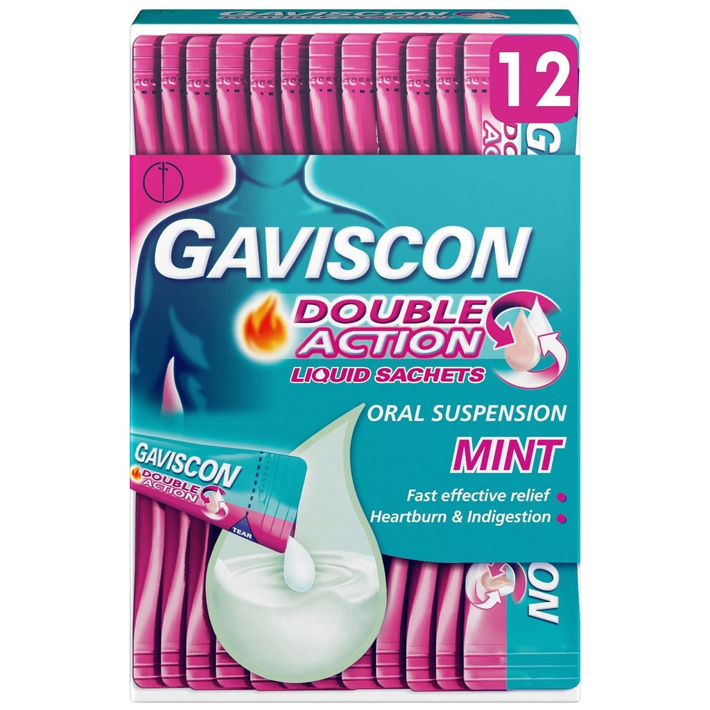 Double Action liquid sachets 12 sachets