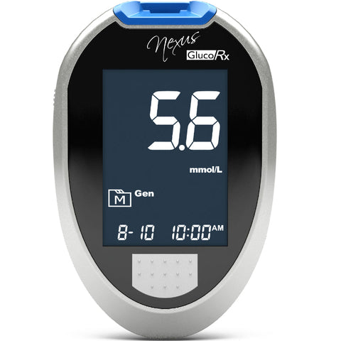 GlucoRx nexus glucose meter