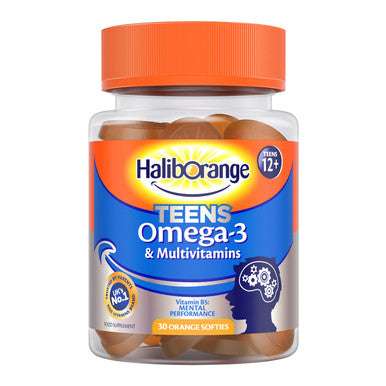 Haliborange Kids Teens Omega-3 & Multivitamins Softies 30 Pack