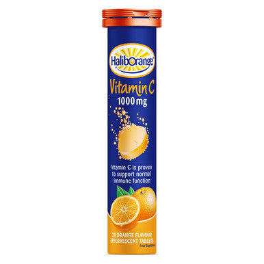 Haliborange Vitamin C Effervescent Orange 20 Tablets