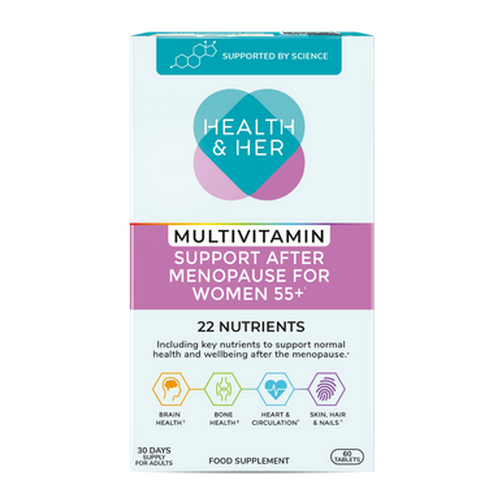 & Multivitamin Support After Menopause 55+ 60 Capsules