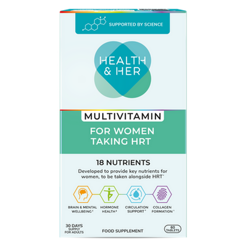 & Multivitamin Taking Hormone Replacement Therapy HRT 60 Caplets