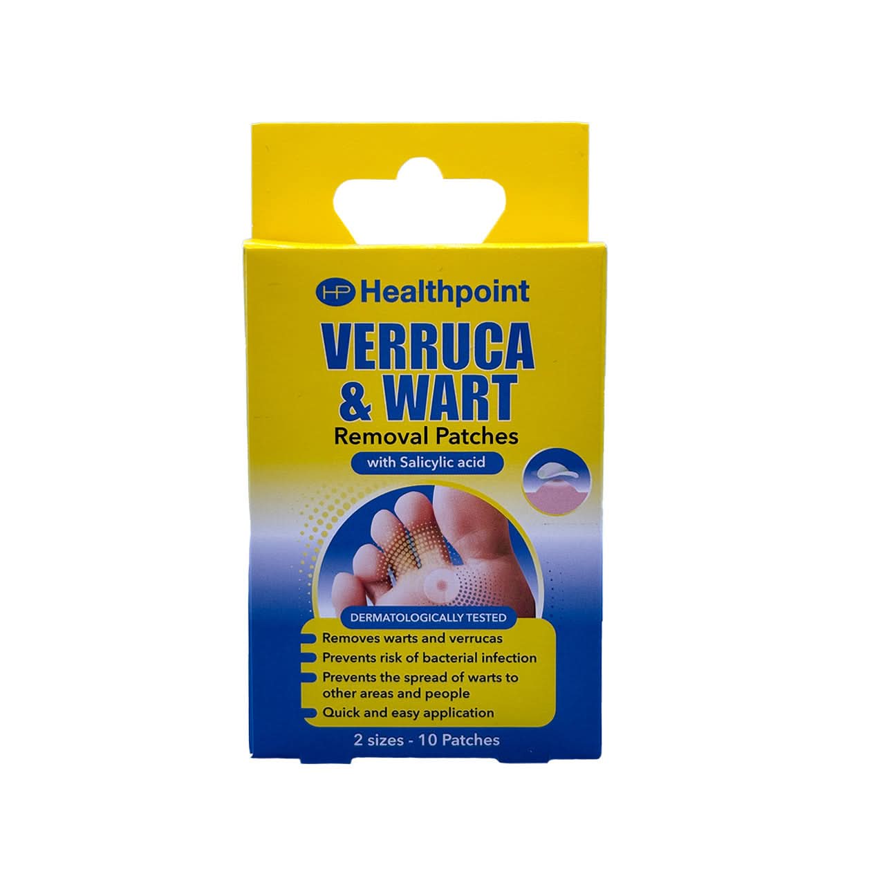 Healthpoint Verruca and Wart Patch 10s | LloydsPharmacy