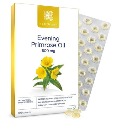 Healthspan Evening Primrose Oil - 500mg 180 Capsules