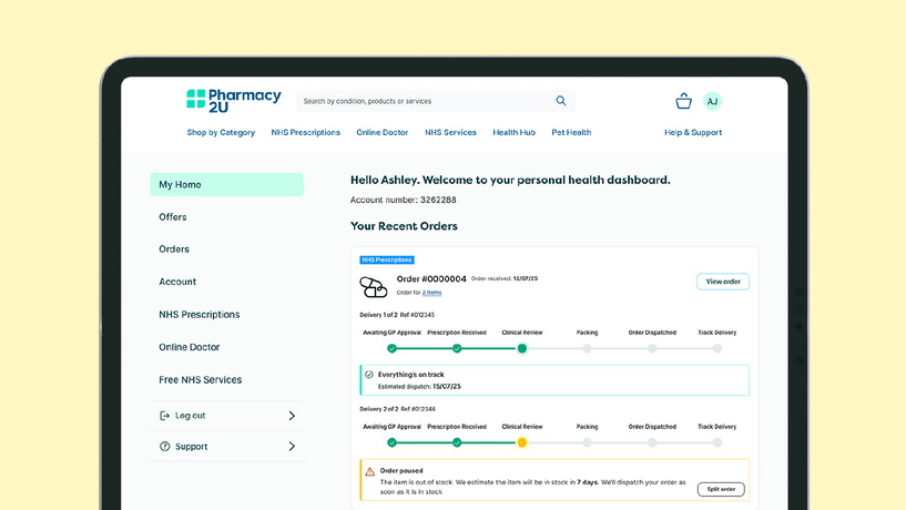 Tracking your prescriptions – LloydsPharmacy