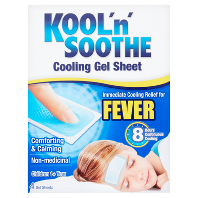 n Cooling Gel Pads 4 Sheets