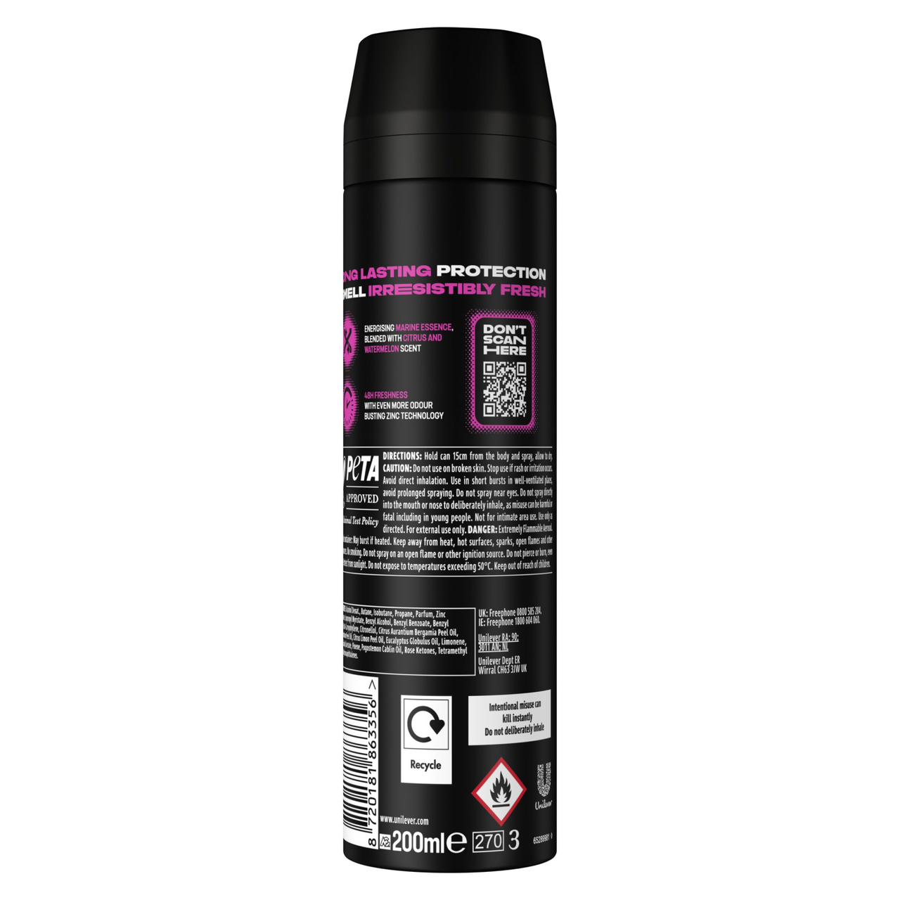 Lynx Body Spray Number 10 200ml | LloydsPharmacy