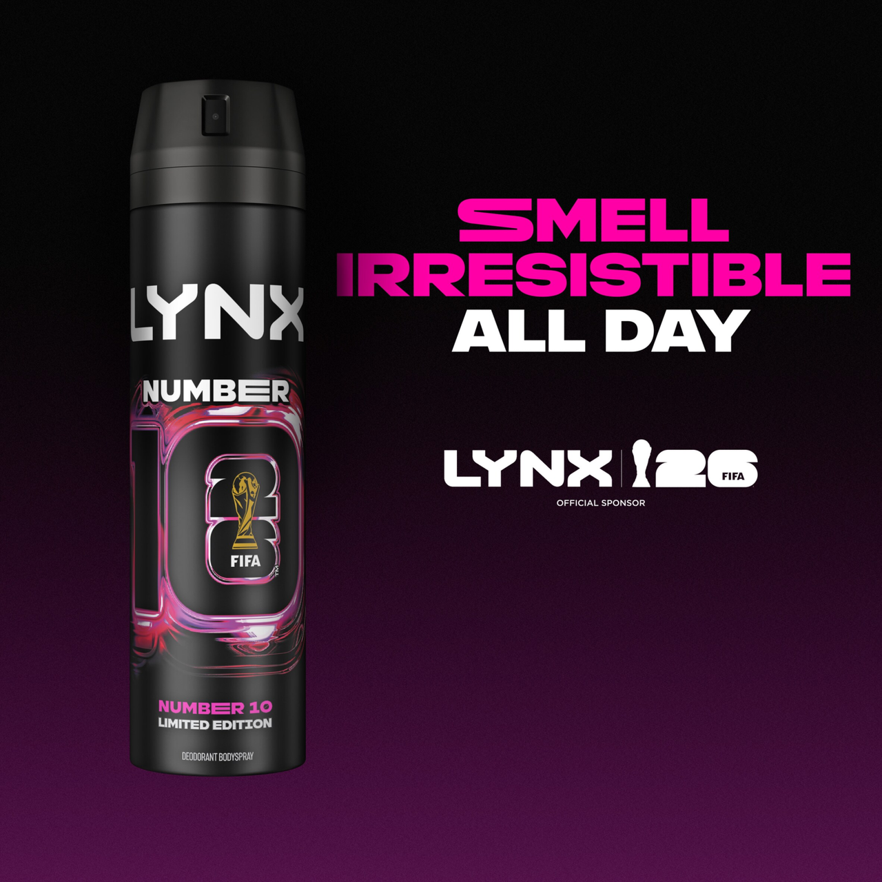 Lynx Body Spray Number 10 200ml | LloydsPharmacy
