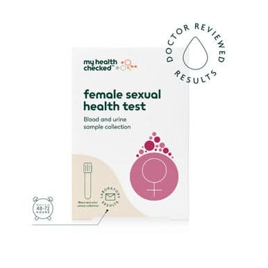 MyHealthChecked Female Sexual Health Blood & Urine Sample Collection ...