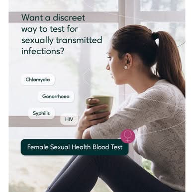 MyHealthChecked Female Sexual Health Blood & Urine Sample Collection ...