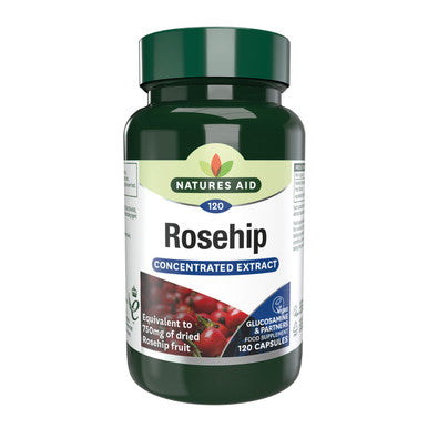 Natures Aid Rosehip 750mg 120 Capules