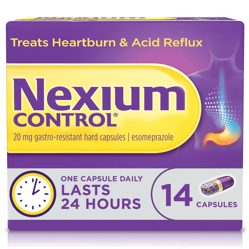 control heartburn acid reflux relief capsules