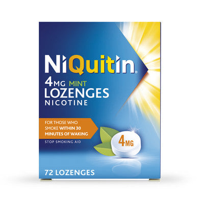NiQuitin Mint Lozenge 4mg 72 Pack