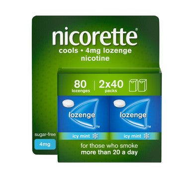 Nicorette Lozenge Mint 4Mg 80 Pack