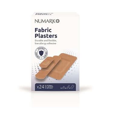 Numark Fabric Plasters Assorted Sizes 24 Plasters| LloydsPharmacy