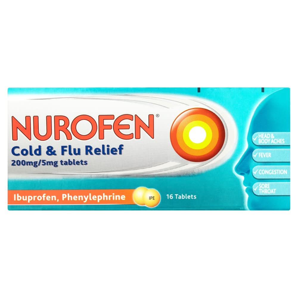 Cold & Flu Relief Tablets 16s