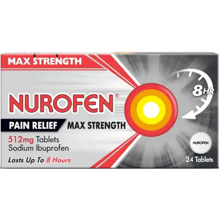 Max Strength Pain Relief 24 Tablets