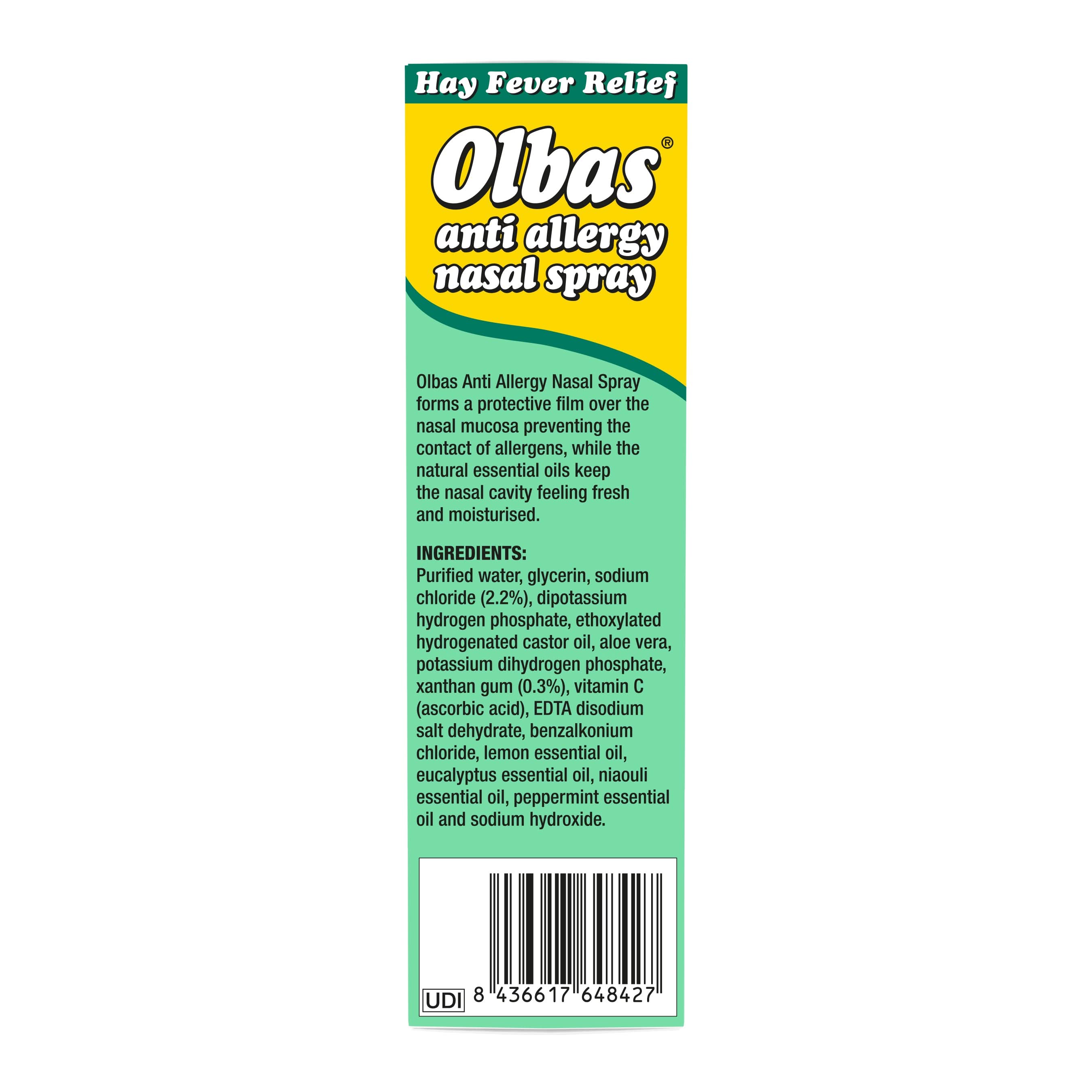 Olbas Anti-Allergy Nasal Spray 20ml | LloydsPharmacy