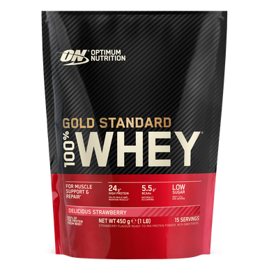 Optimum Nutrition Gold Standard Whey Protein - Delicious Strawberry 450g