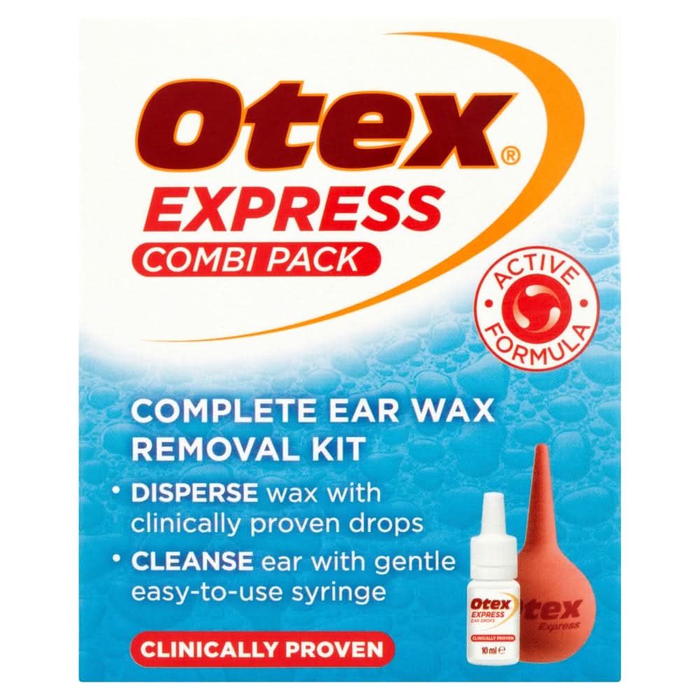 Express Ear Wax Removal Kit Combi Pack