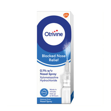 Otrivine Adult Metered Dose Nasal Spray 10ml