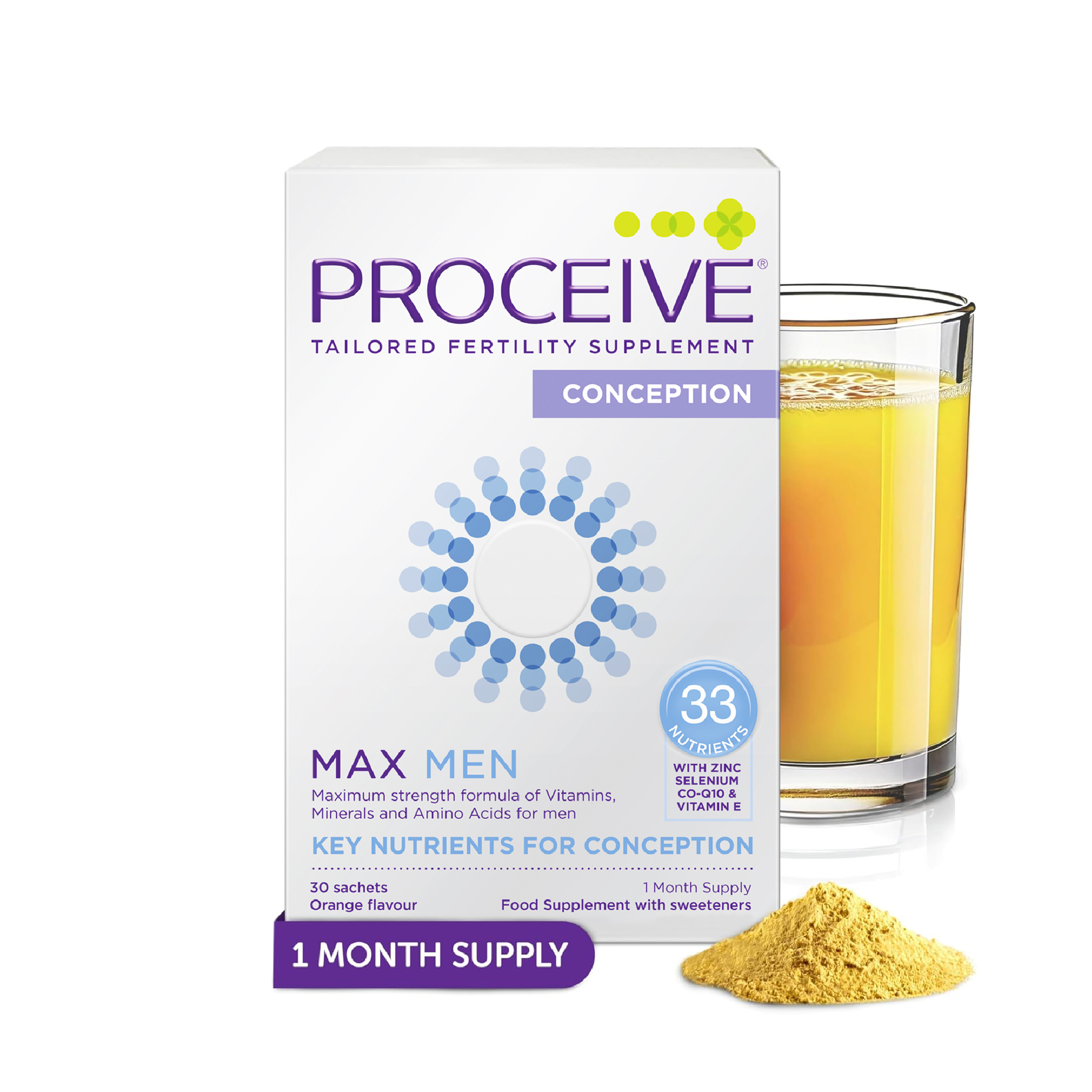 Proceive Max Women 30 Sachets | LloydsPharmacy