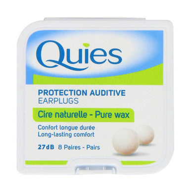 Quies Wax Ear Plugs 8 Pairs