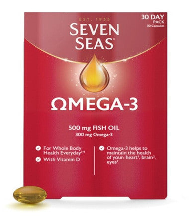 Seven Seas Omega 3 Daily 30 Capsules